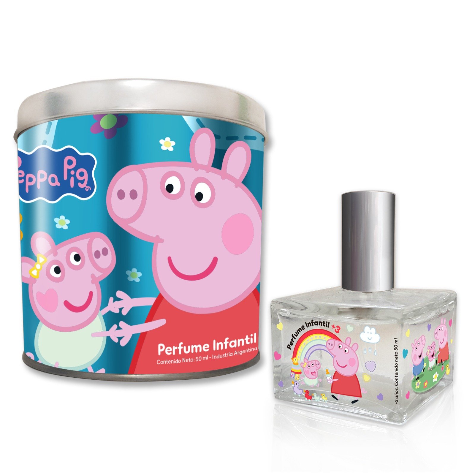 Lata con perfume