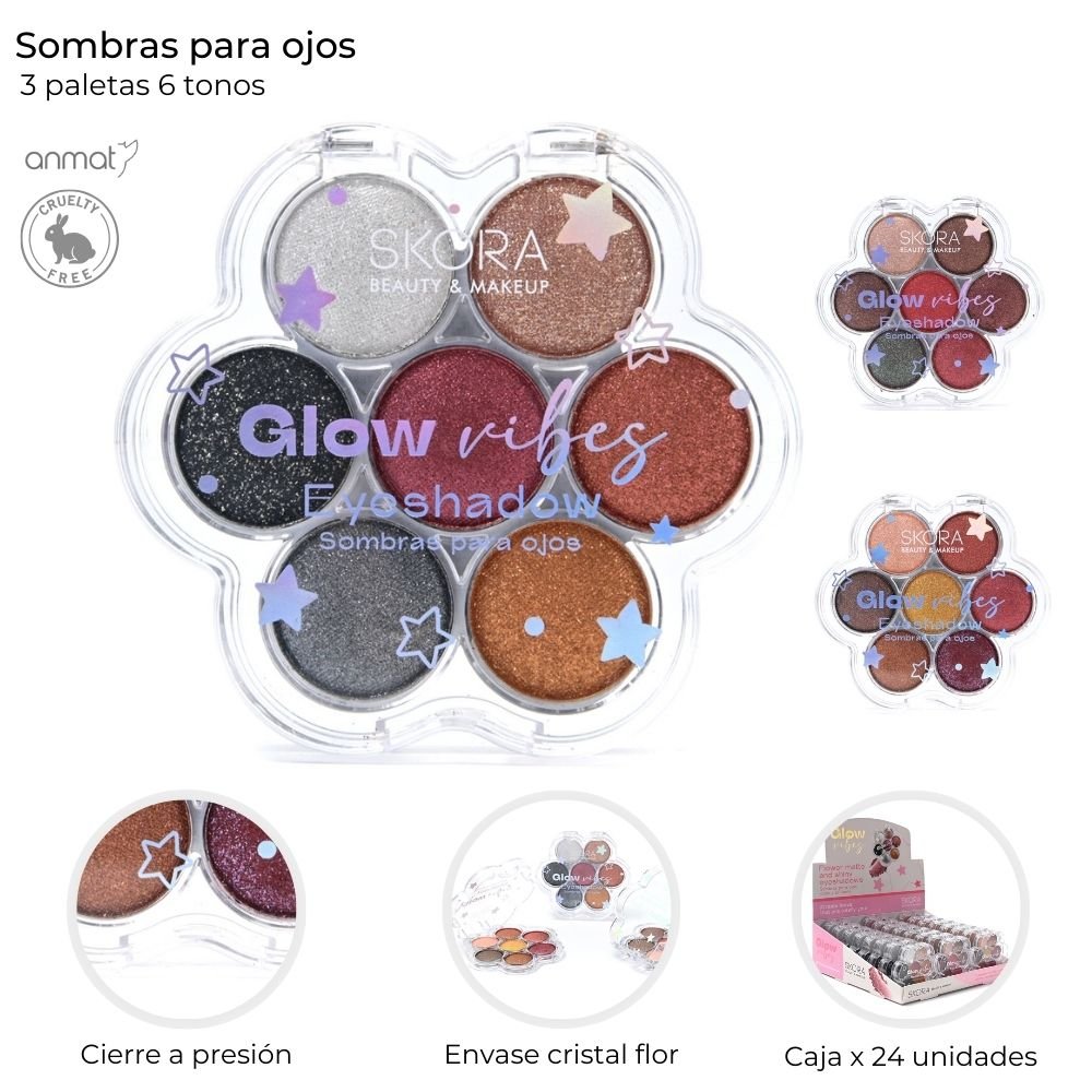 Sombra Flor x 7 Colores 39563