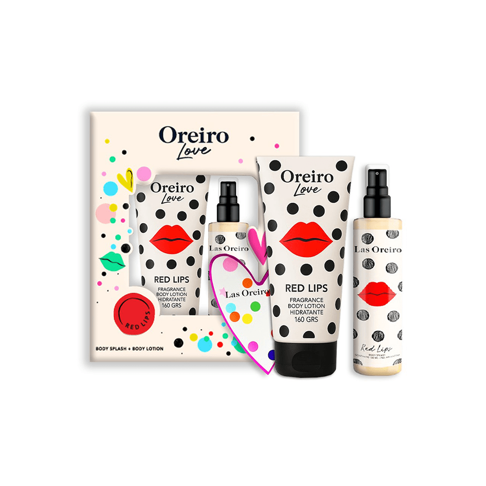 Estuche Red Lips Body splash + Body lotion