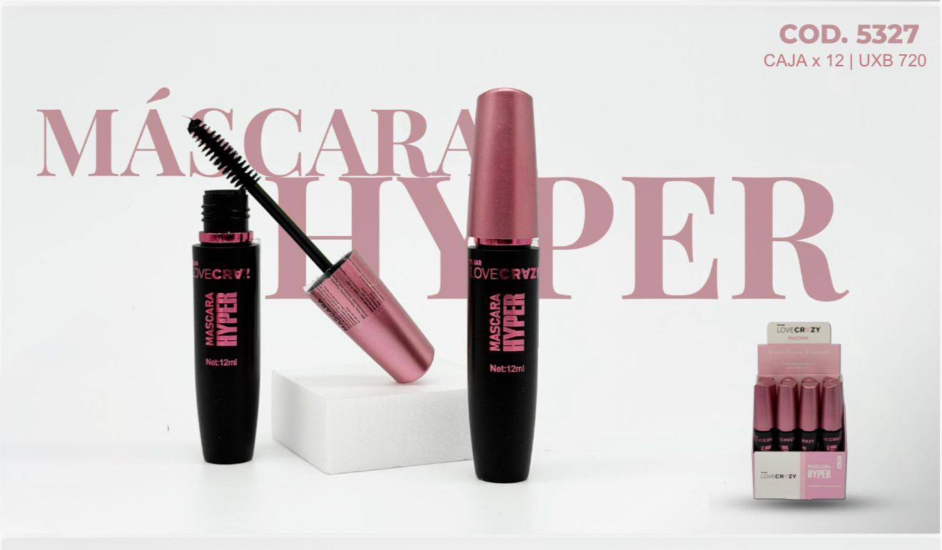 Mascara Hyper x 12ml  Art 5327