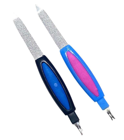 Lima de metal con cortacuticulas NB1670