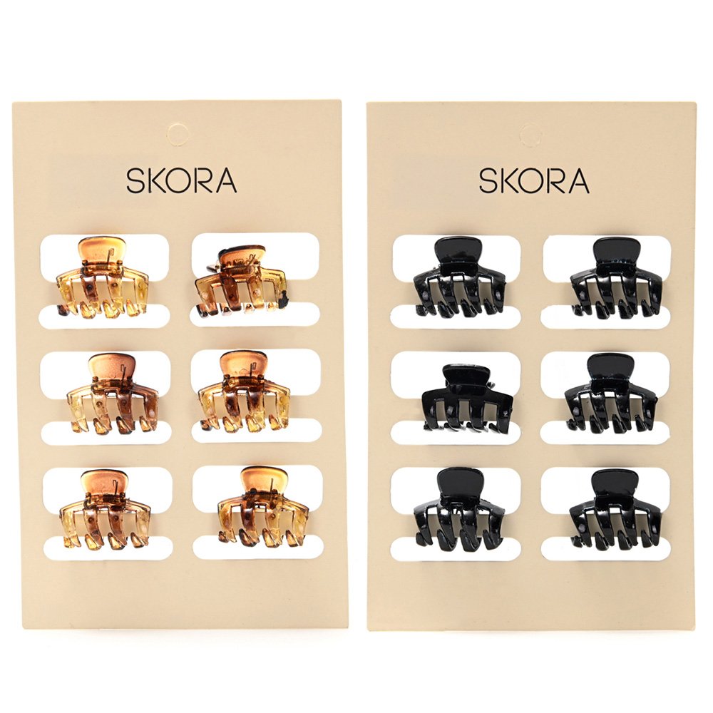 Set Broche Cuadrado 2,5cm x 6U 31815