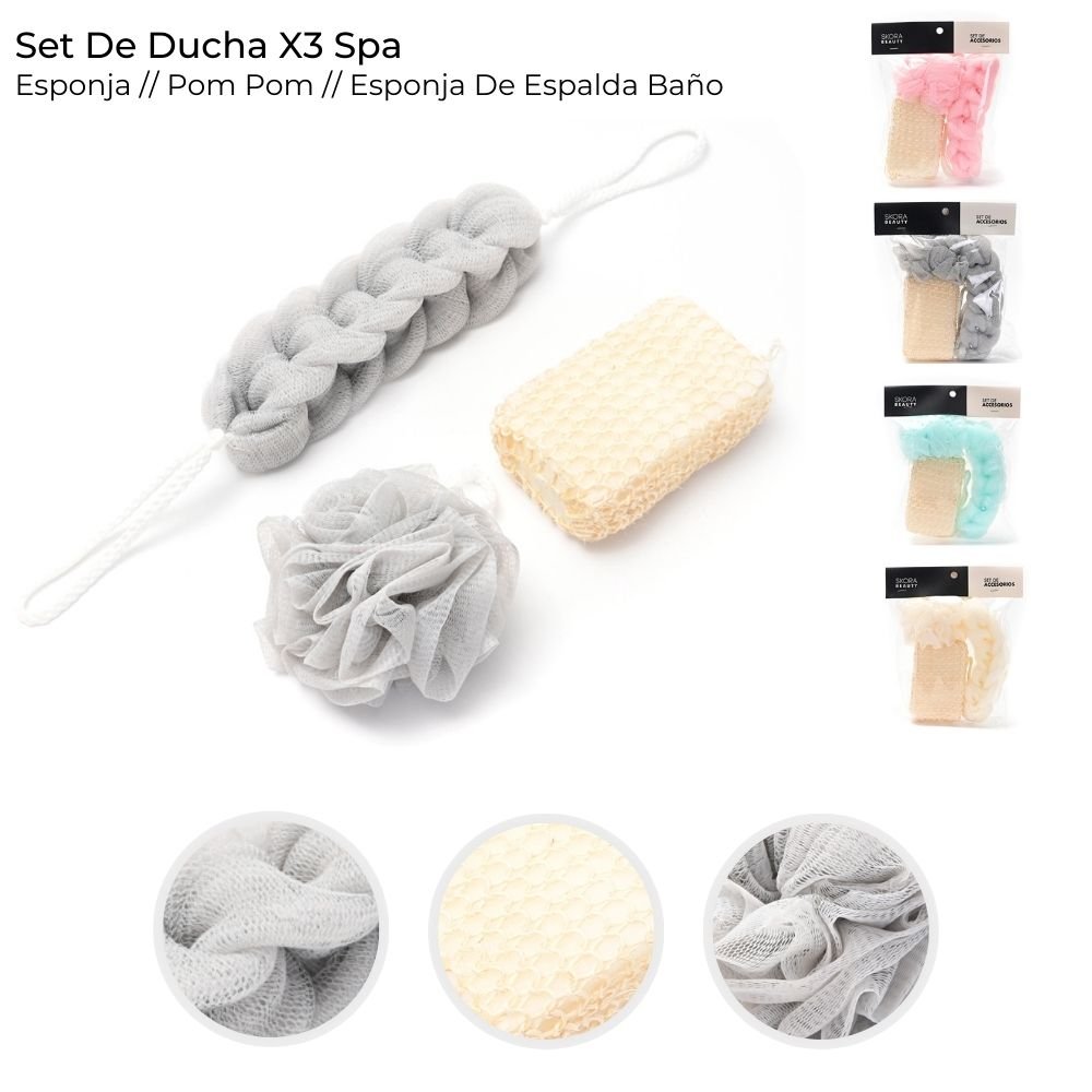 Set de Ducha x 3 unidades  38943