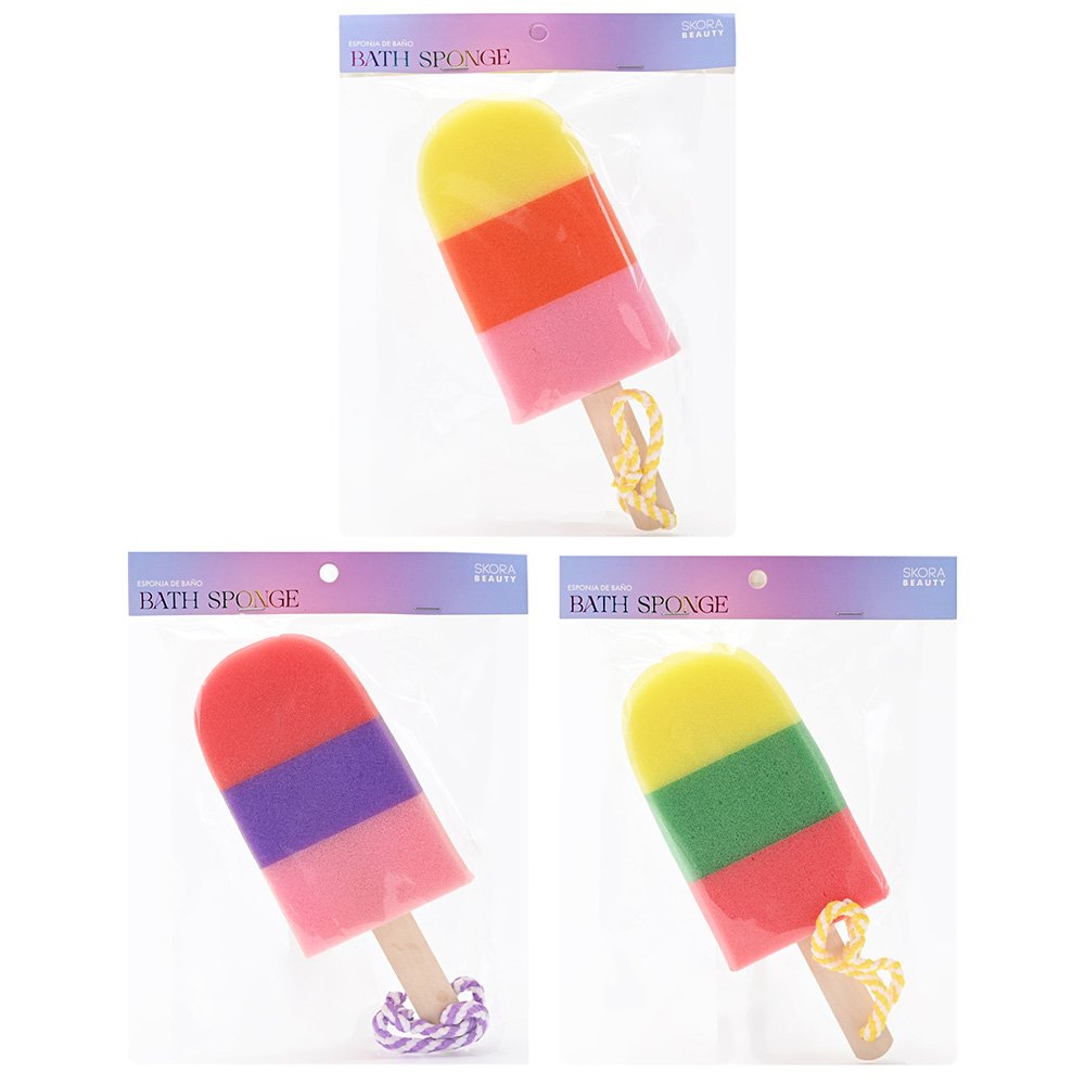 Esponja de baño con forma de helado 38966