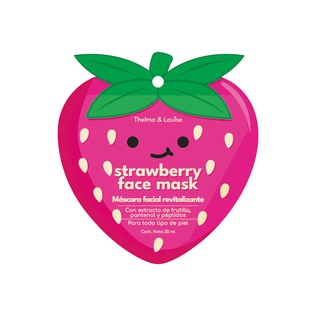 Mascara facial Frutilla