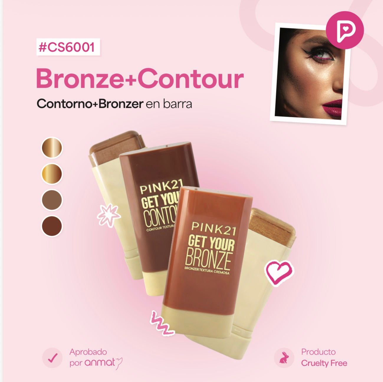Contorno & Bronzer Cs6001
