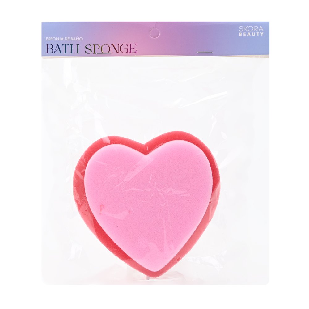 Esponja de baño Corazón 44008