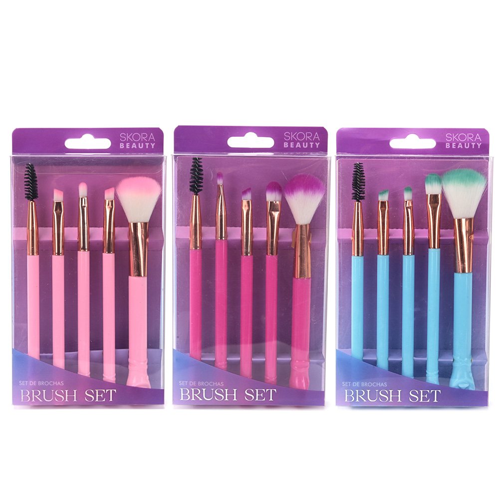Set de Brochas mango patitas x 5 u 44026
