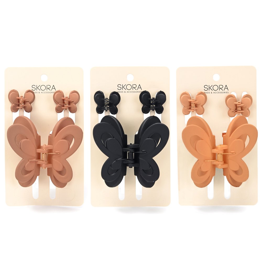 Set de broches Mariposa x 3 u 44399