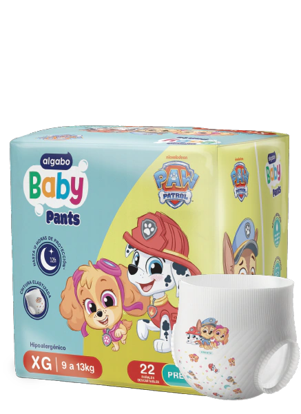 Pañales tipo Pants XG x 22u