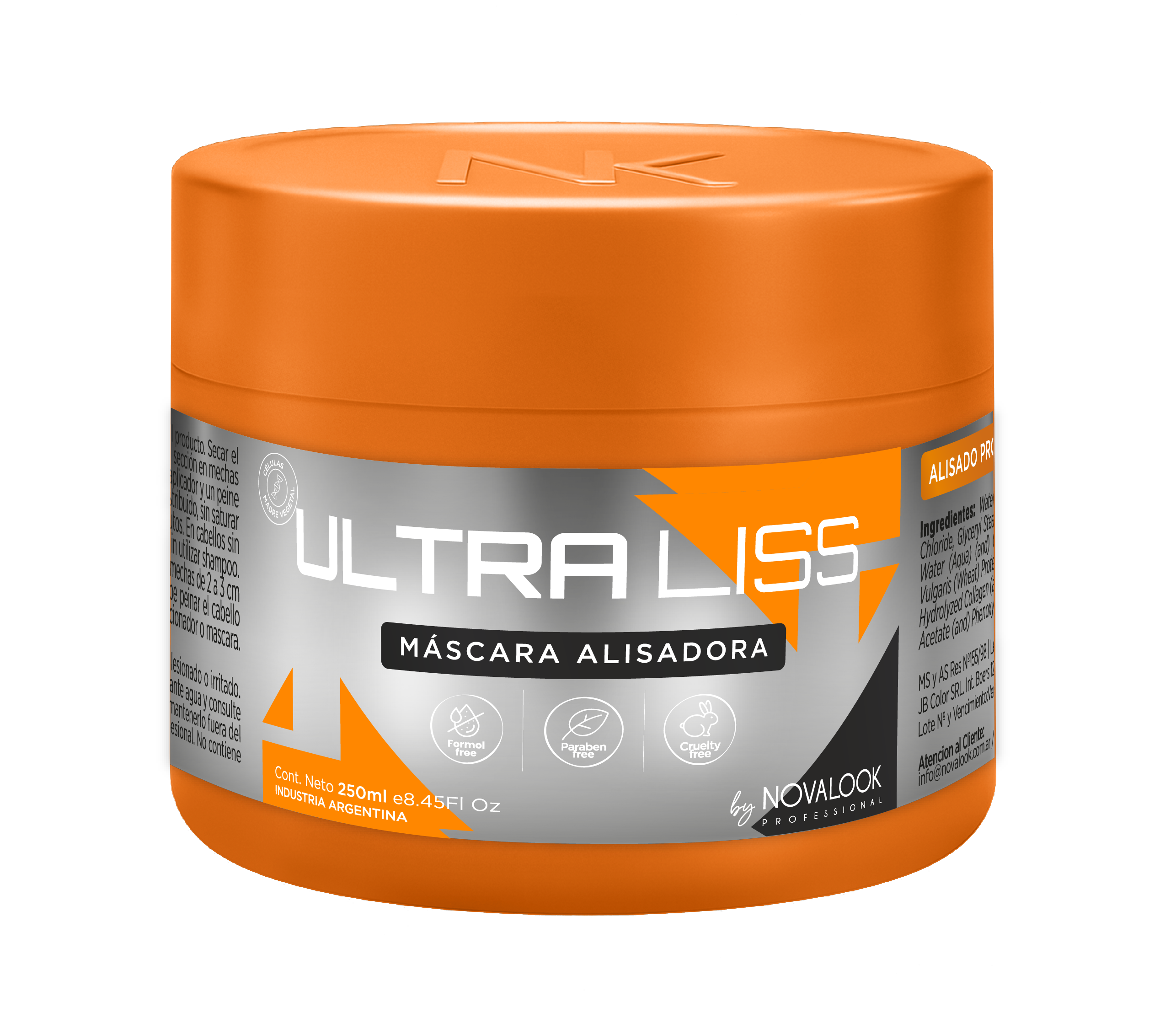 Mascara Alisadora Ultra Liss x 250ml