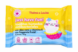 Toallitas humedas antibacteriales Gatito Sirena