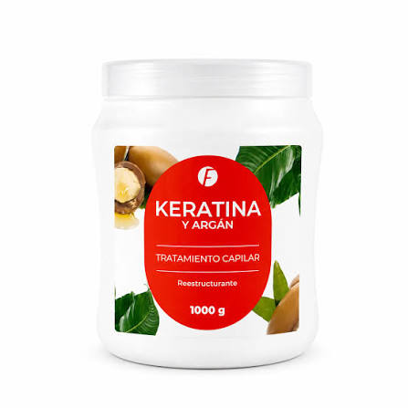 Baño Capilar Keratina + Argan x 1000 gr